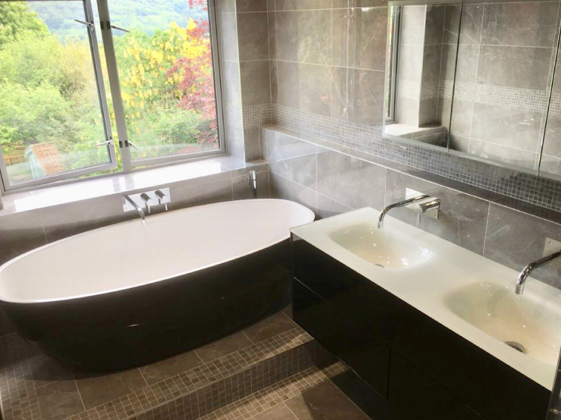 luxury bathroom fitted in Beaconsfield
